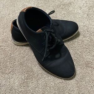 Max + Jake boys black dress shoes